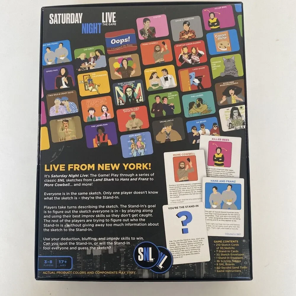 SATURDAY NIGHT LIVE The Game - NEW Open Box 2020 Board Game